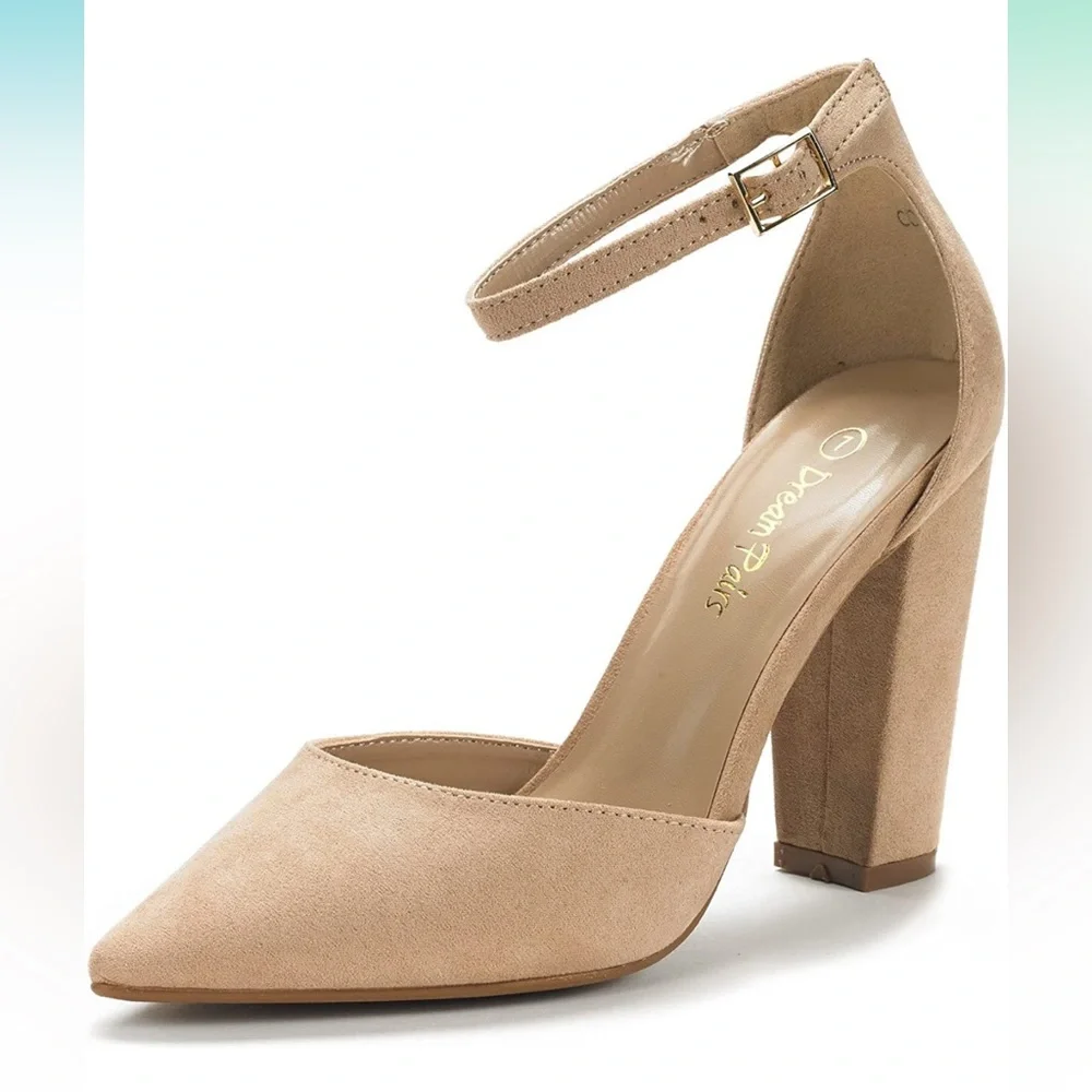 ⭐️⭐️DREAM PAIRS Women's Coco Pointed Toe High Heels Pump Shoes Women’s size 7 - Picture 1 of 5